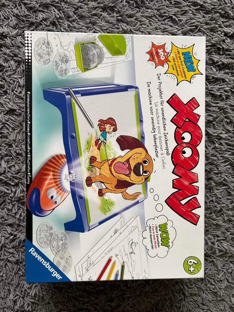 Ravensburger Xoomy Maxi Tekenprojector - Zo goed als nieuw, Kinderen en Baby's, Speelgoed | Educatief en Creatief, Ophalen of Verzenden