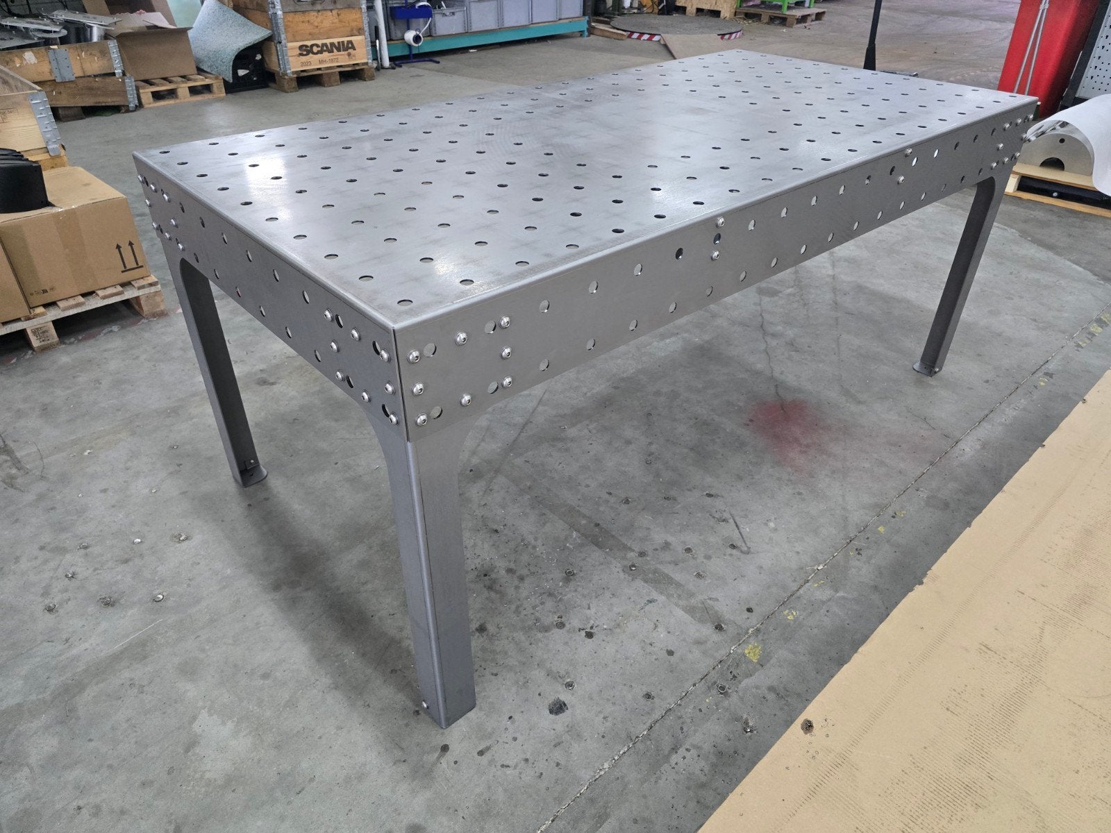 lastafel 200  100 cm – Ø20 mm gatenpatroon, Ophalen of Verzenden