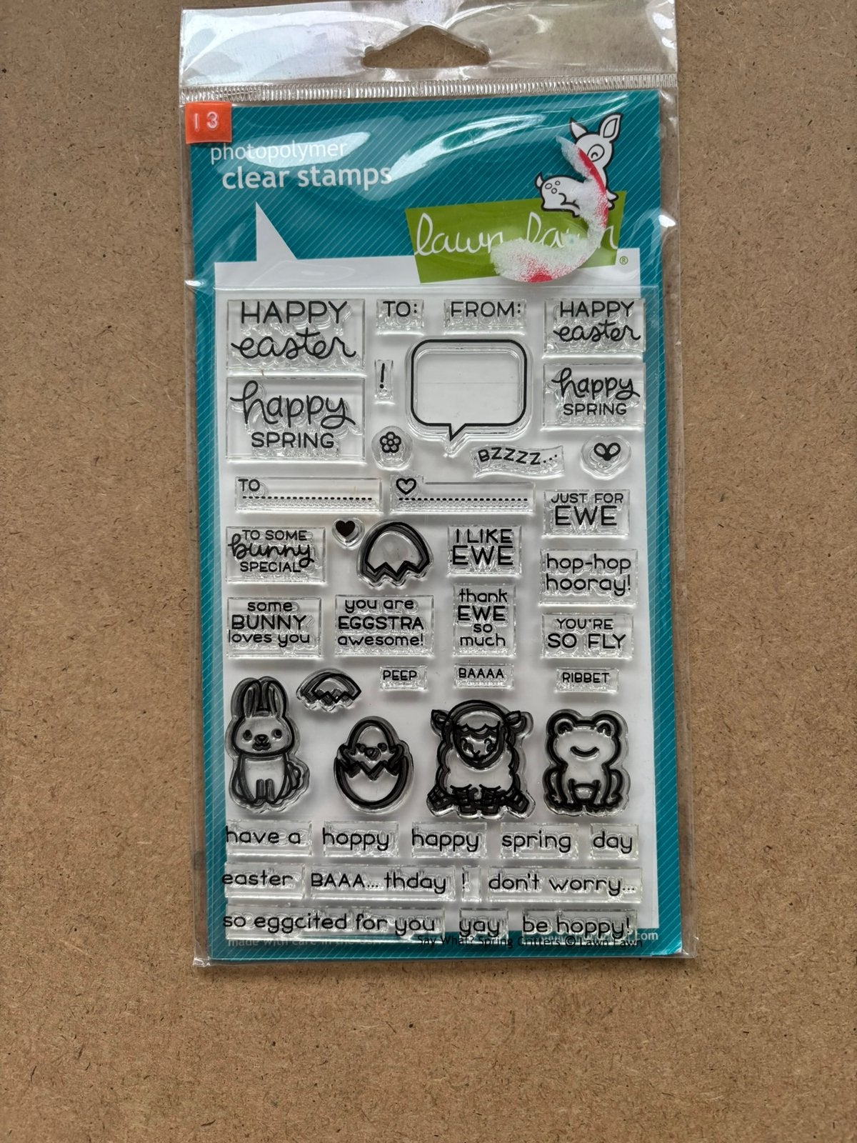 Lawn Fawn stepels large verschillende sets, Ophalen of Verzenden, Zo goed als nieuw, Clearstamp