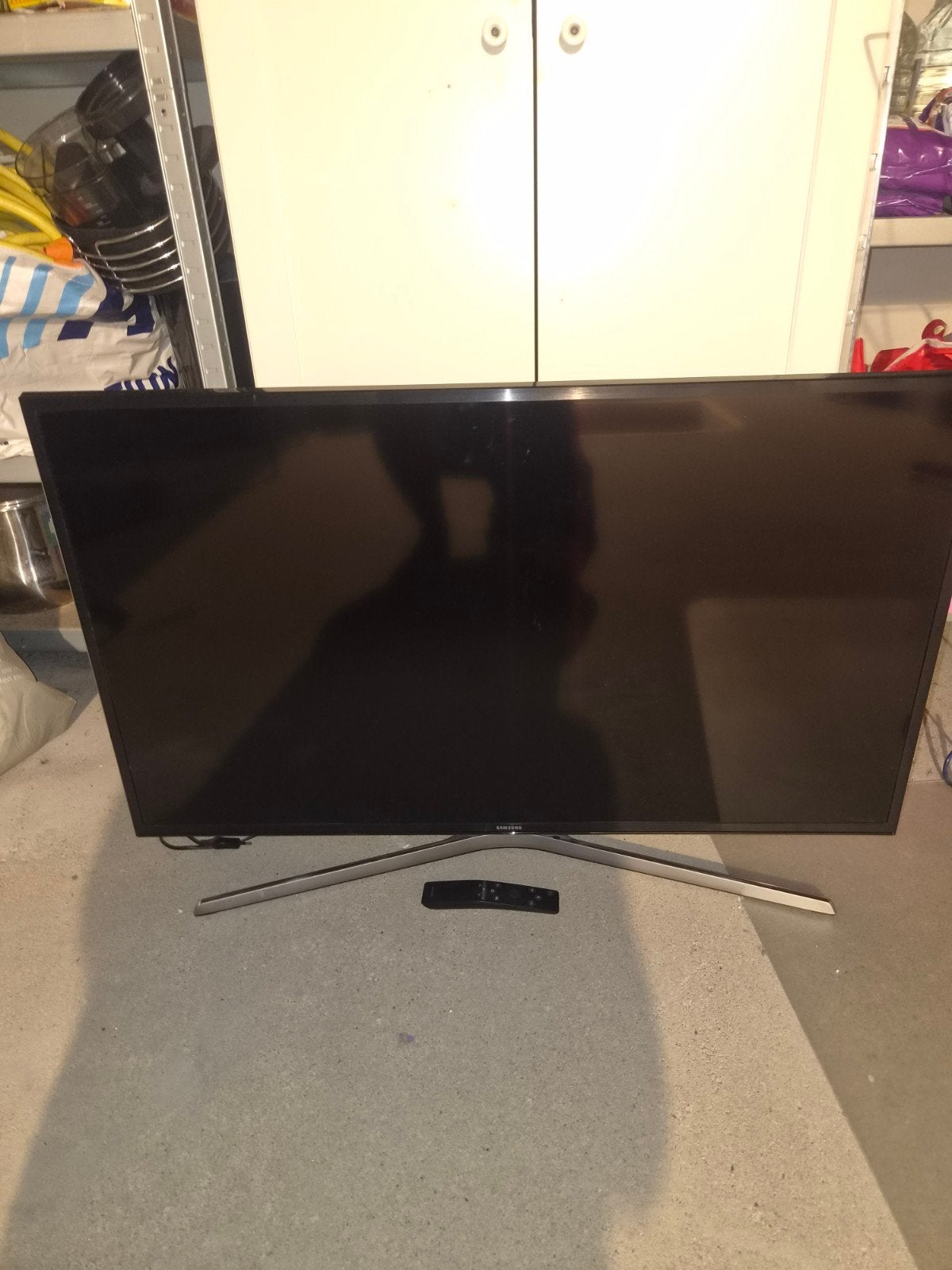 Samsung 40 inch 4K Smart TV UE40MU6100W, Ophalen, 50 Hz, Zo goed als nieuw, Samsung
