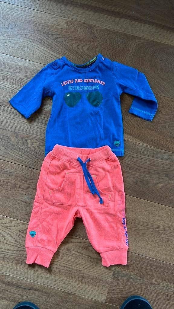 Quapi setje maat 62 broekje en shirt QPI Ladies and Gentleme, Ophalen of Verzenden, Zo goed als nieuw, QPI, Jongetje of Meisje