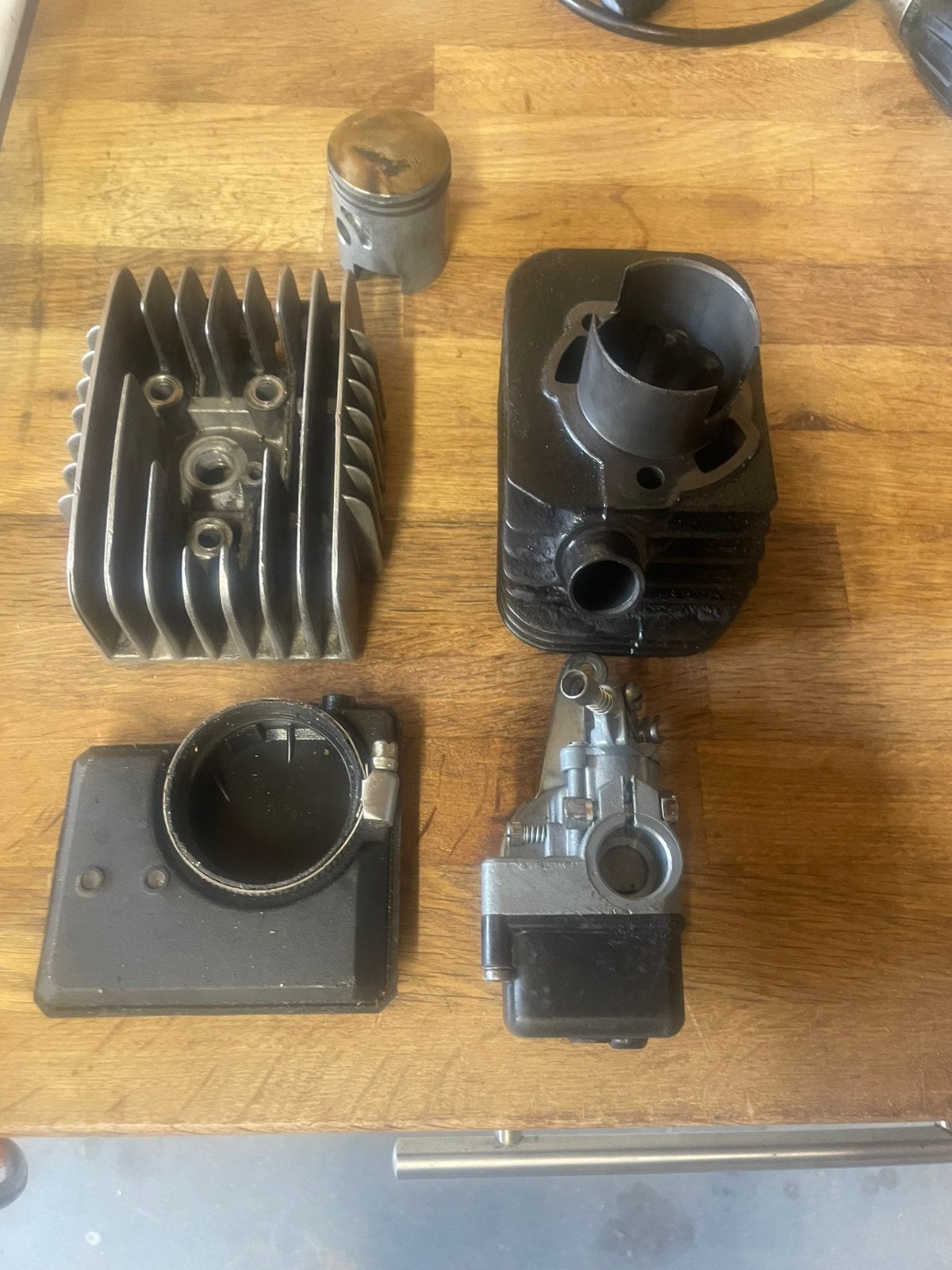 Brommer onderdelen citta gilera, Ophalen, Gebruikt, Blok
