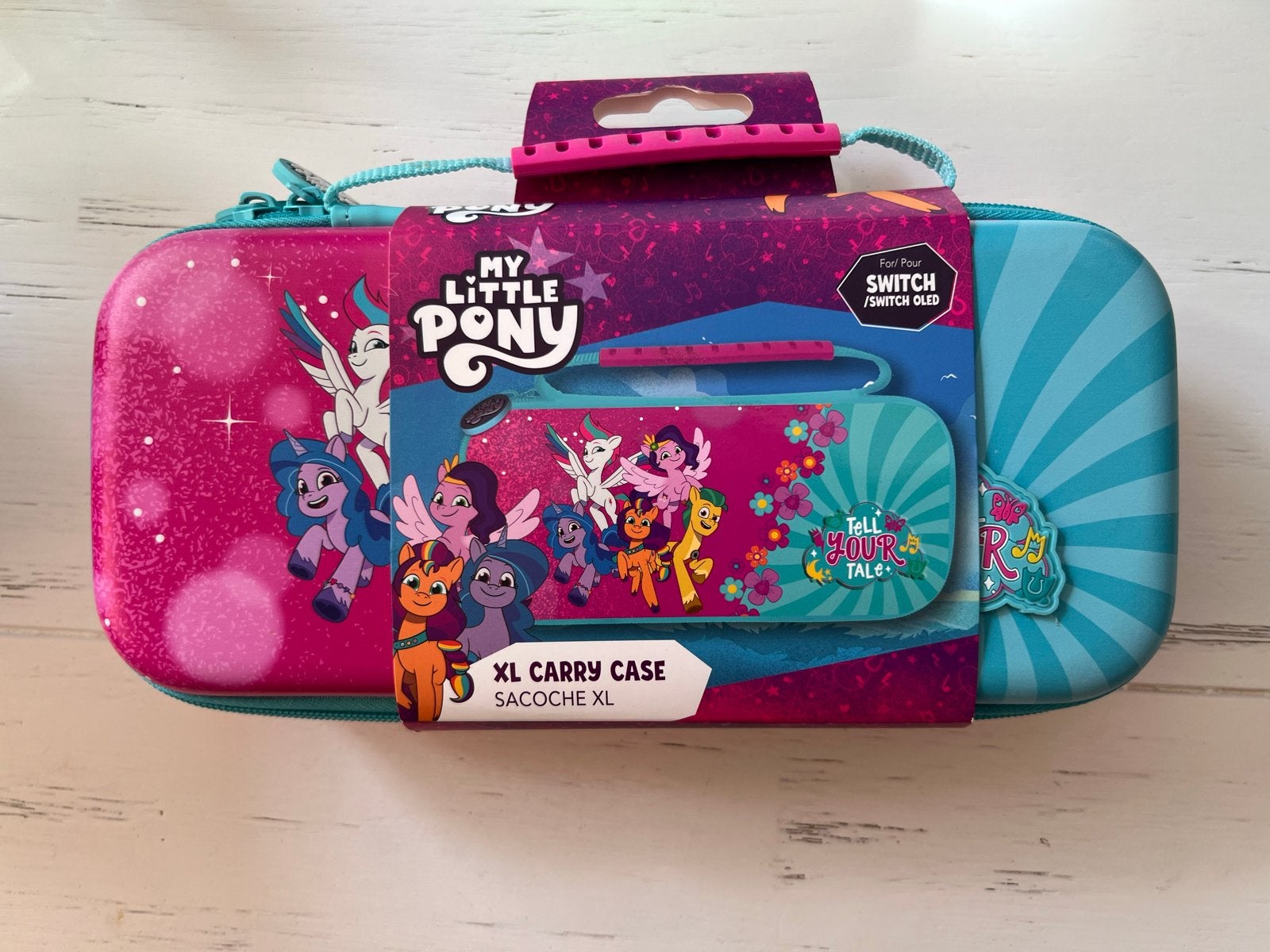 My Little Pony XL Carry Case voor Nintendo Switch/OLED, Spelcomputers en Games, 1 speler, Ophalen of Verzenden, Nieuw, Vanaf 3 jaar