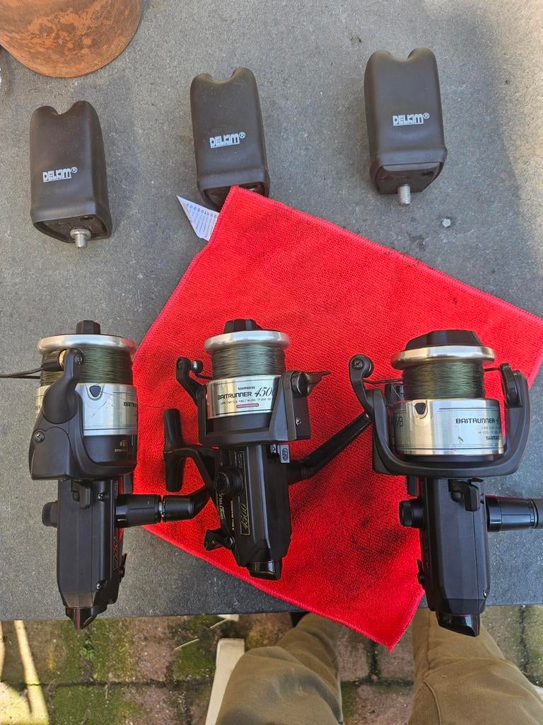 Shimano Baitrunner 4500 molens, Ophalen