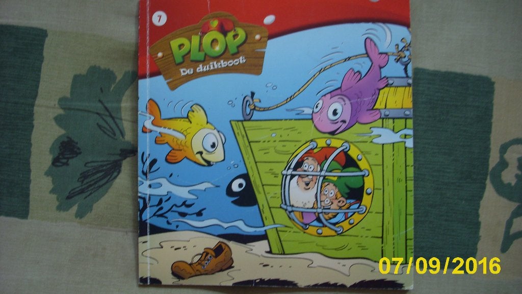 Plop De Duikboot - Kabouter Plop Boek, Gelezen, Studio 100, Verzenden, Sprookjes