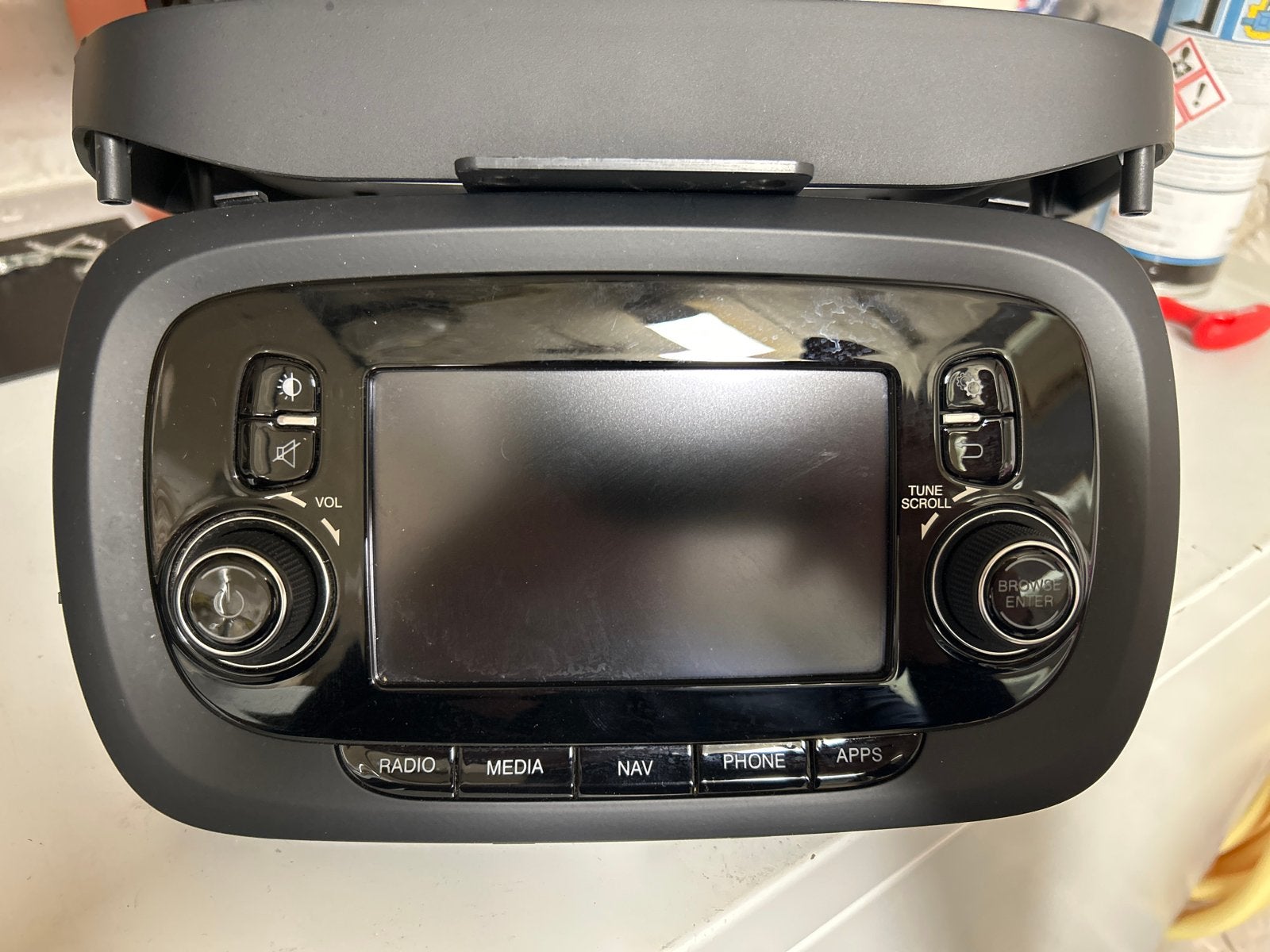 Fiat 500X 2017 DAB+ Radio met TomTom Navigatie, Ophalen of Verzenden, Gebruikt