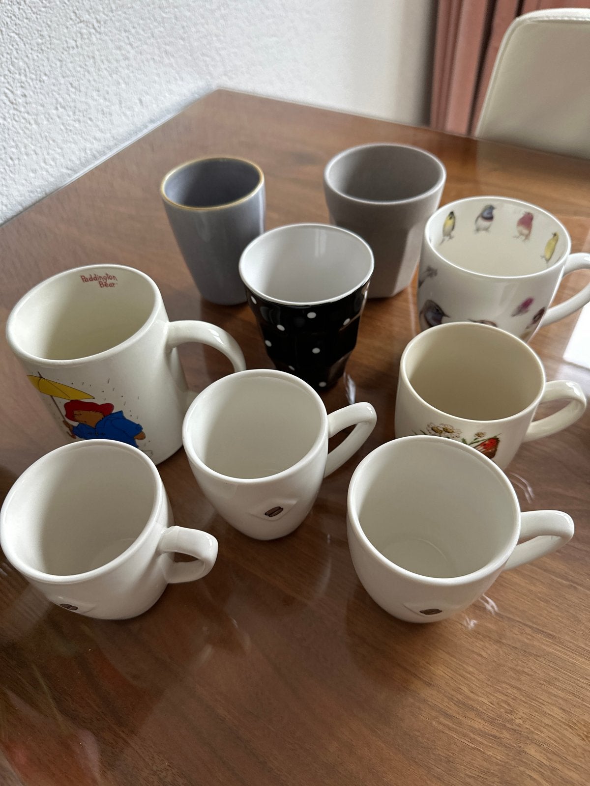 Diverse mokken en kopjes - 9 stuks, Ophalen, Gebruikt, Overige merken, Keramiek
