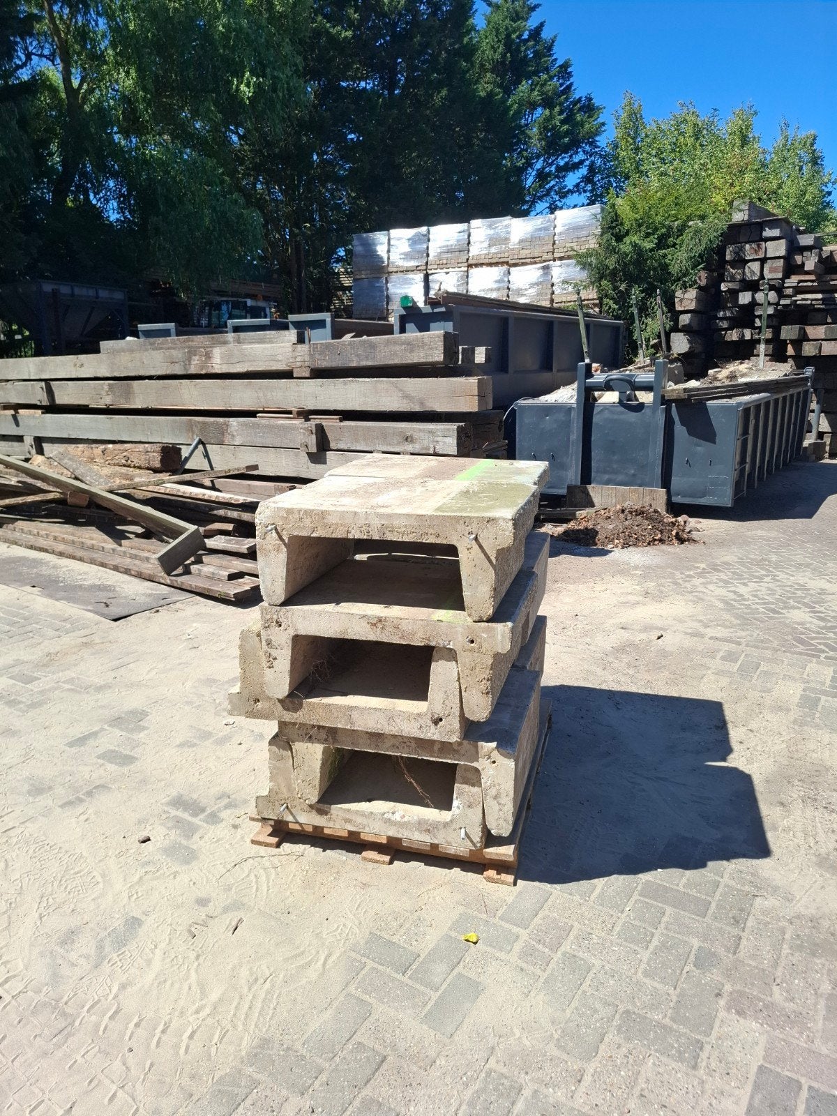 10 stuks keerwand/zandbak rand, Ophalen of Verzenden, Minder dan 100 cm