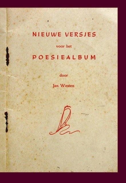 Vintage Nieuwe versjes voor het poesie-album Miniboekje, Ophalen of Verzenden