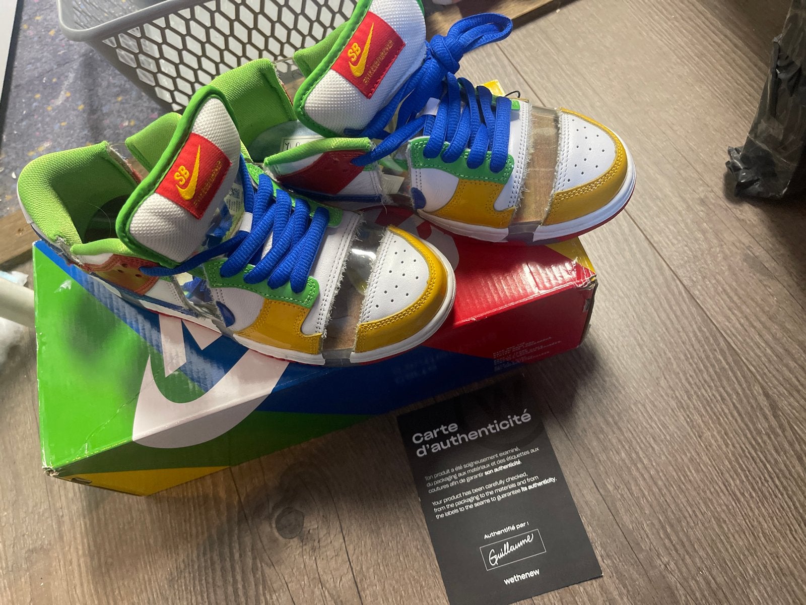 Nike SB Dunk Low ebay, Ophalen of Verzenden, Nieuw, Overige kleuren, Sneakers of Gympen
