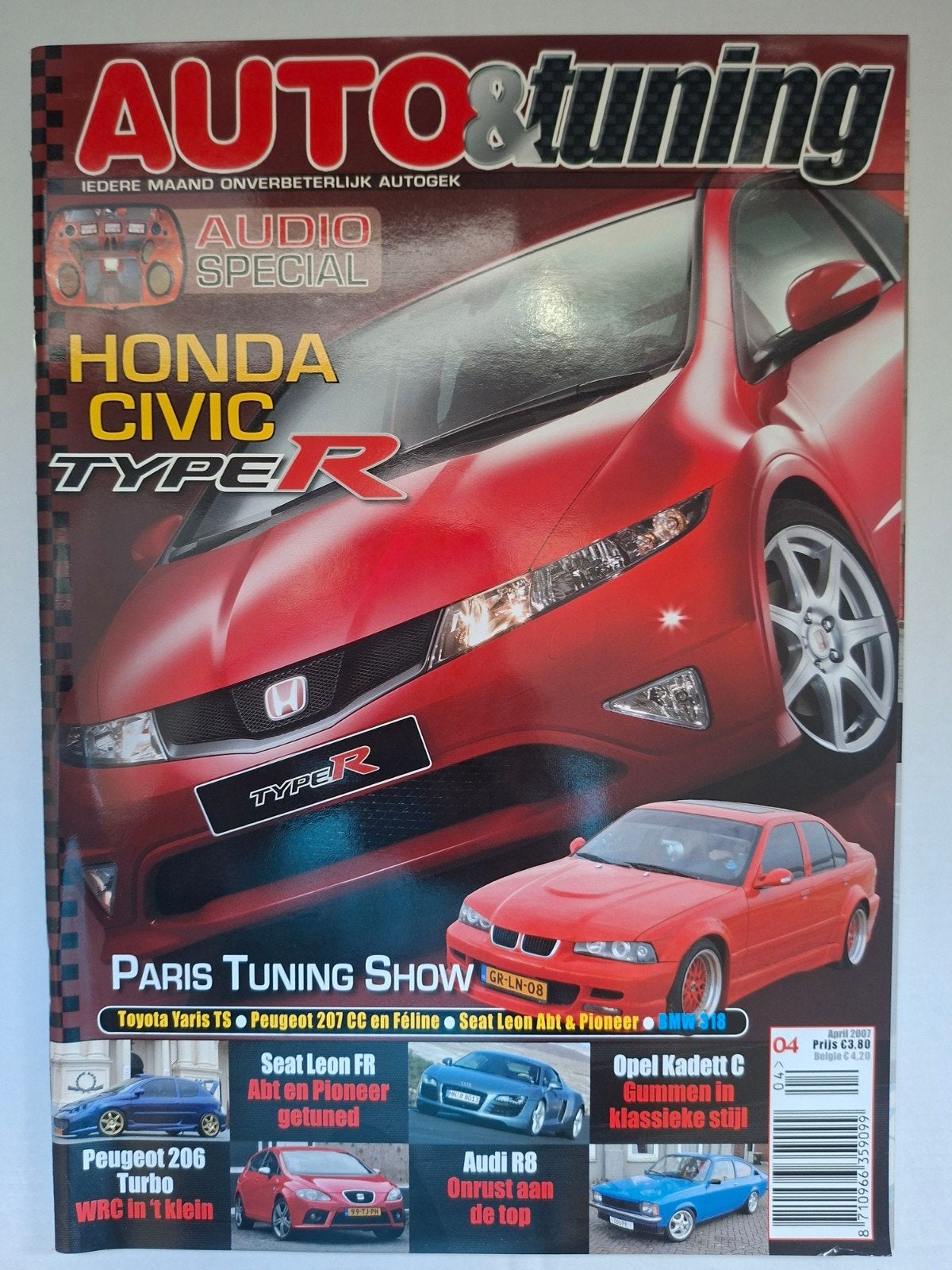Auto & Tuning Magazine - Honda Civic Type R (April 2007), Ophalen of Verzenden, Zo goed als nieuw
