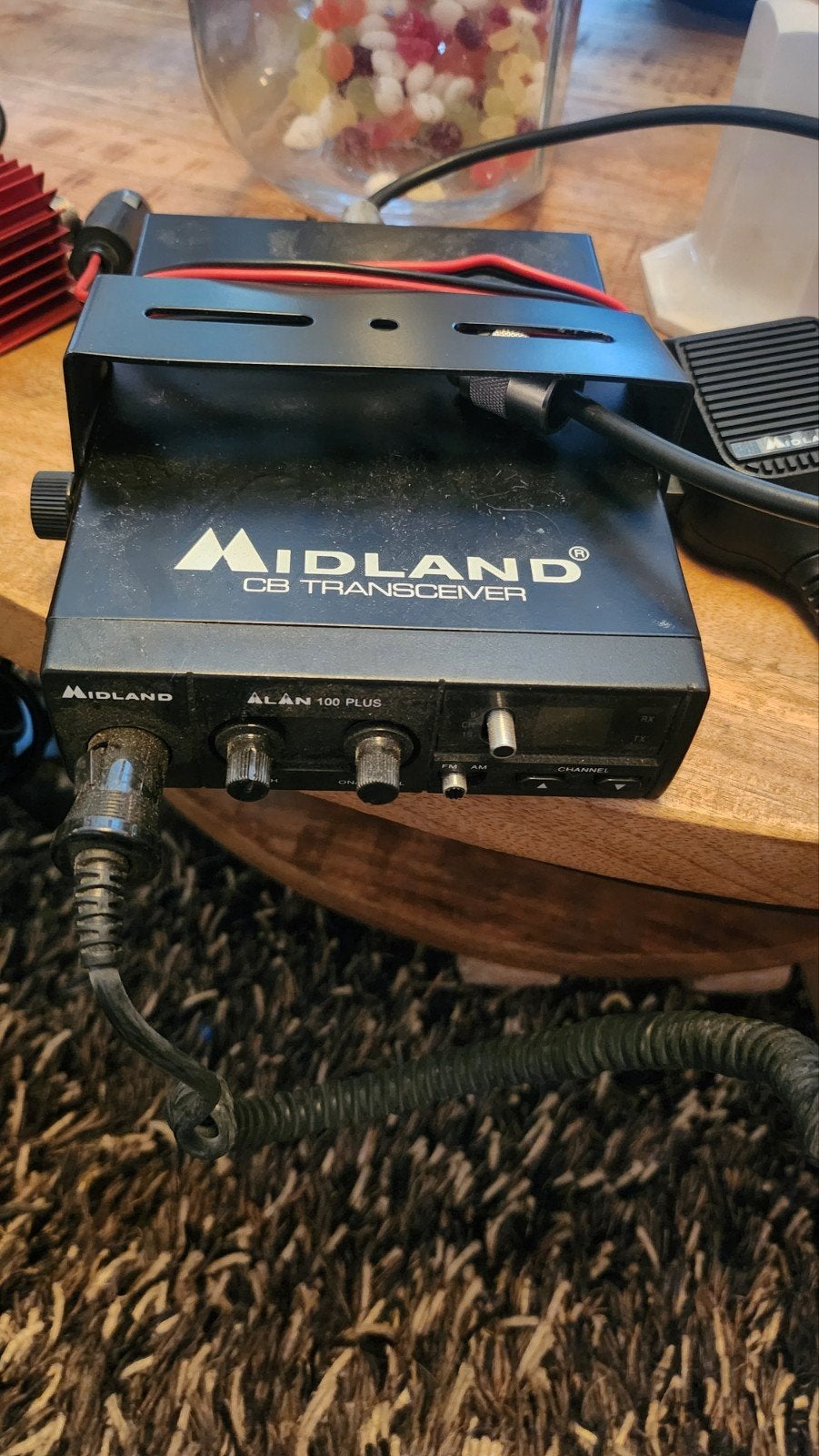 Complete CB Radio Set: Midland, RM Italy, Maas SWR Meter, Ophalen of Verzenden, Gebruikt