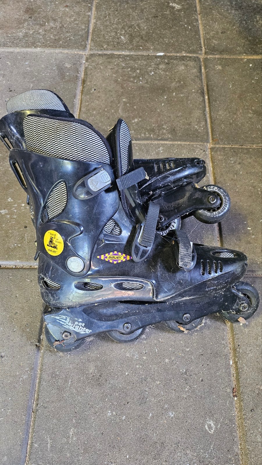 Bauer inline skates, maat 44, Sport en Fitness, Schaatsen, Ophalen of Verzenden, Gebruikt, Overige typen, Bauer