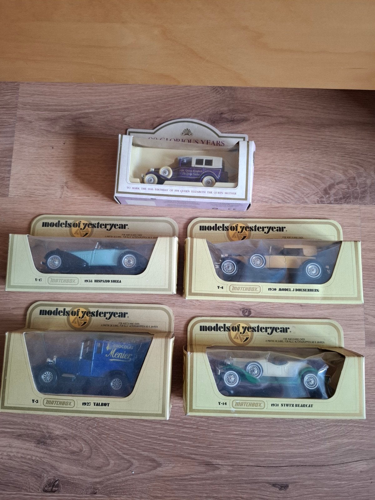 Matchbox Models of Yesteryear-Div. Modellen ( prijs p.stuk), Ophalen of Verzenden, Gebruikt, Auto
