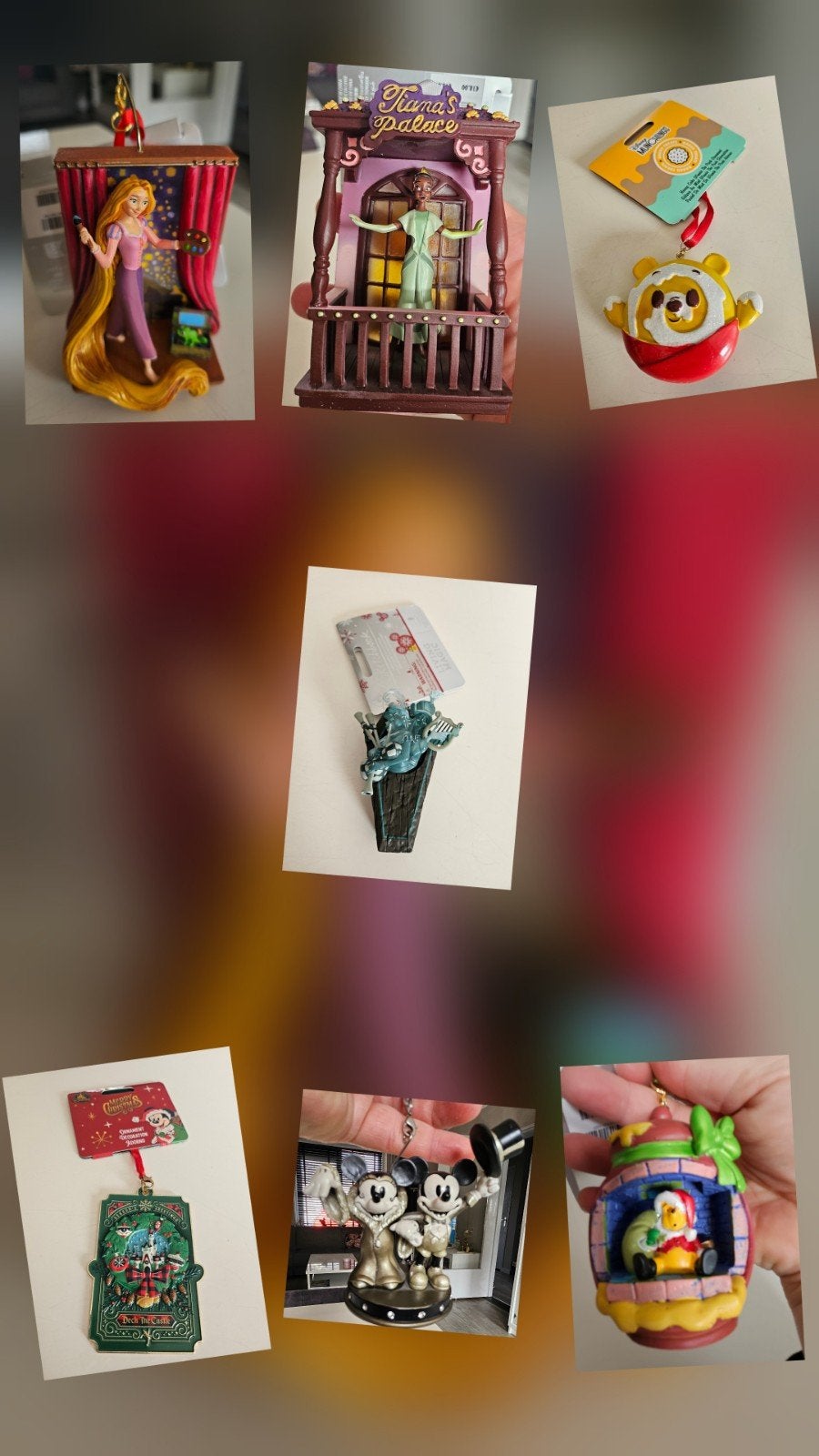 Disney Sketchbook ornamenten - Diverse figuren, Ophalen of Verzenden, Mickey Mouse, Nieuw, Beeldje of Figuurtje