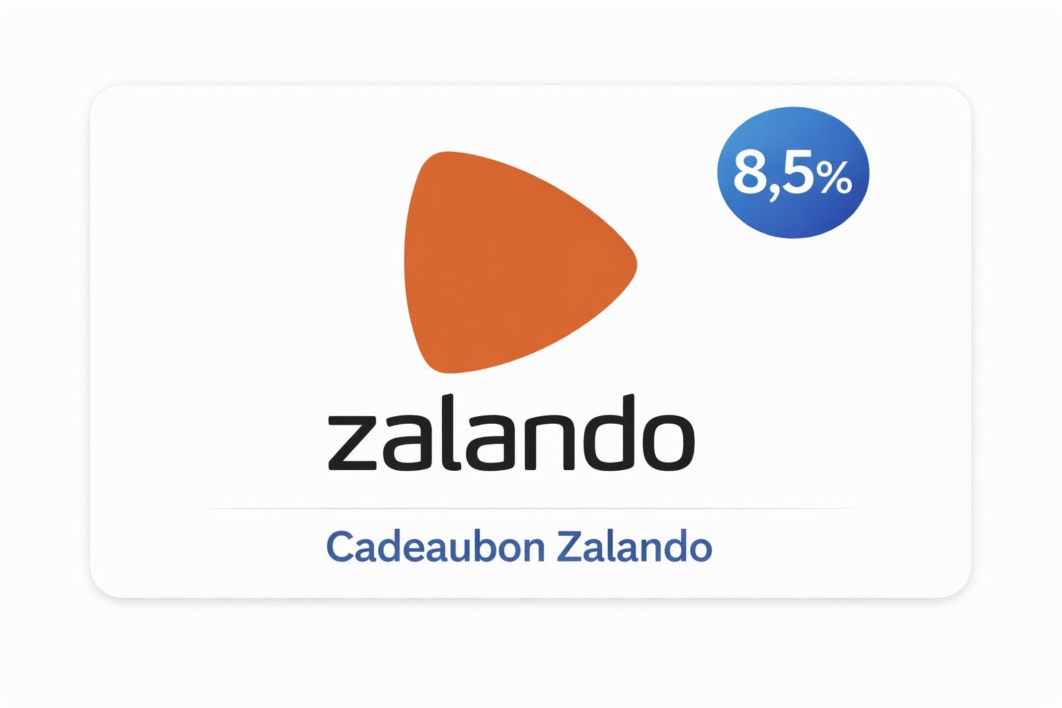 Cadeaubon van Zalando twv € 150,-, Tickets en Kaartjes, Eén persoon, Cadeaubon