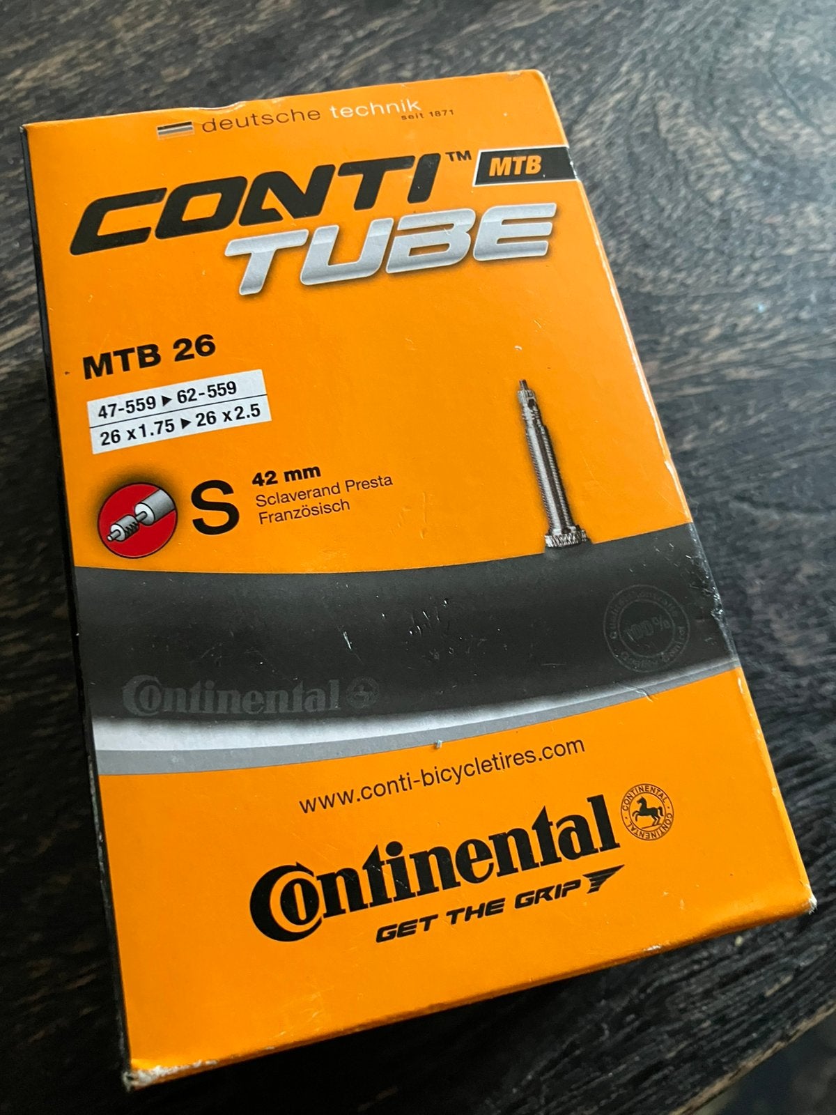 Binnenband mtb 26inch, Continental, Fietsen en Brommers, Ophalen, Nieuw, Overige merken