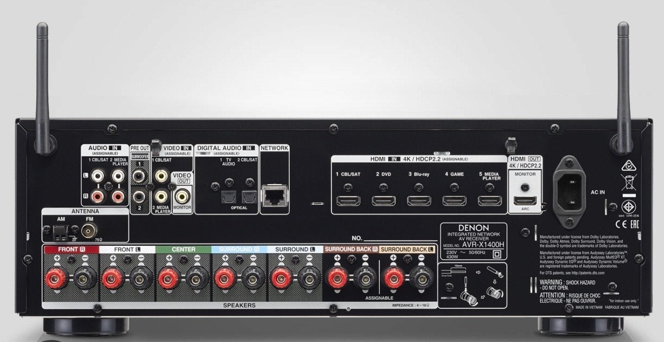 Foto 4 van Jamo 5.1 Home Cinema Set met Denon Receiver