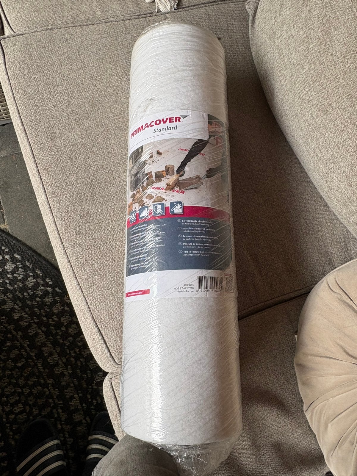 Stucloper ( primacover), Ophalen, 15 m² of meer, Folie