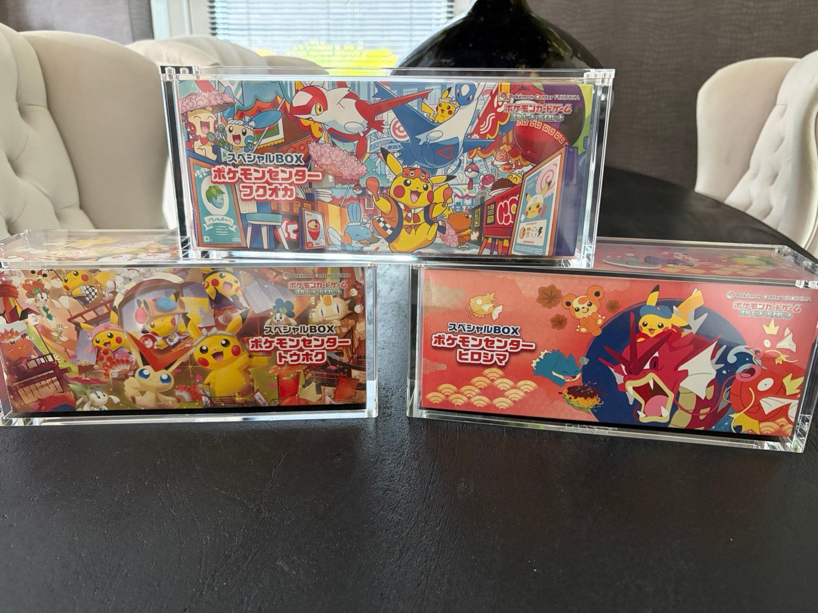 Pokemon center boxen compleet, Ophalen, Zo goed als nieuw, Boosterbox