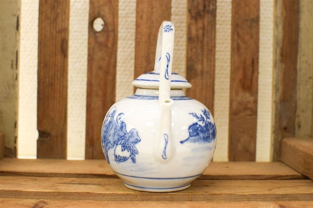Chinese Porseleinen Theepot 49421, Gebruikt, Ophalen of Verzenden, Bord(en), Overige stijlen