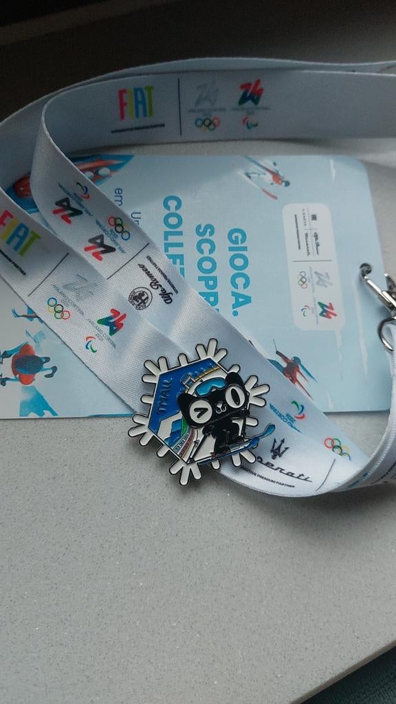 Olympische Spelen Milano Cortina 2026 Pin - Tmall, Ophalen of Verzenden, Nieuw, Sport, Speldje of Pin