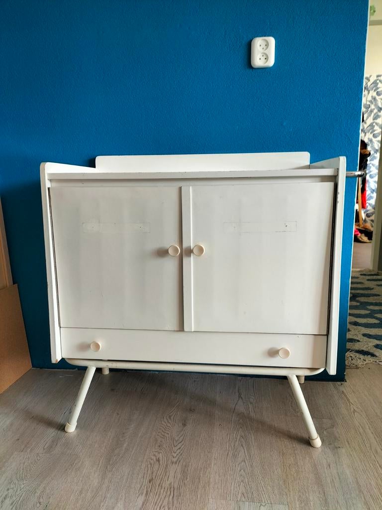 Commode jaren '60, Kinderen en Baby's, Kinderkamer | Commodes en Kasten, Gebruikt, 75 tot 100 cm, Minder dan 50 cm, Commode