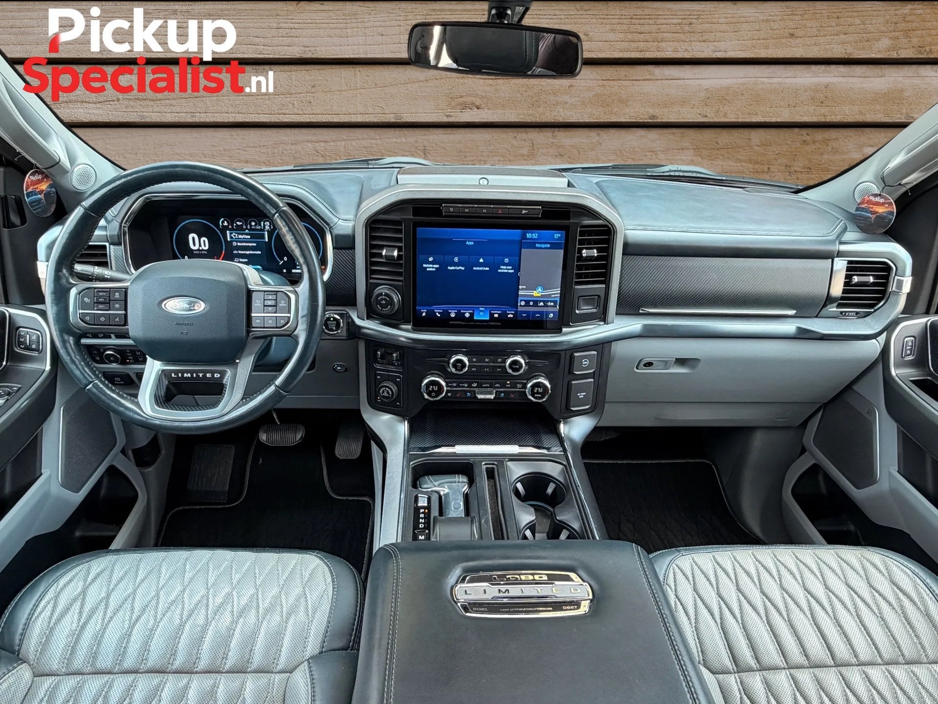 Ford USA F150 Ford USA F-150 Limited 430pk PowerBoost Full H, Auto's, Start-stop-systeem, Gebruikt, Blauw, F-150