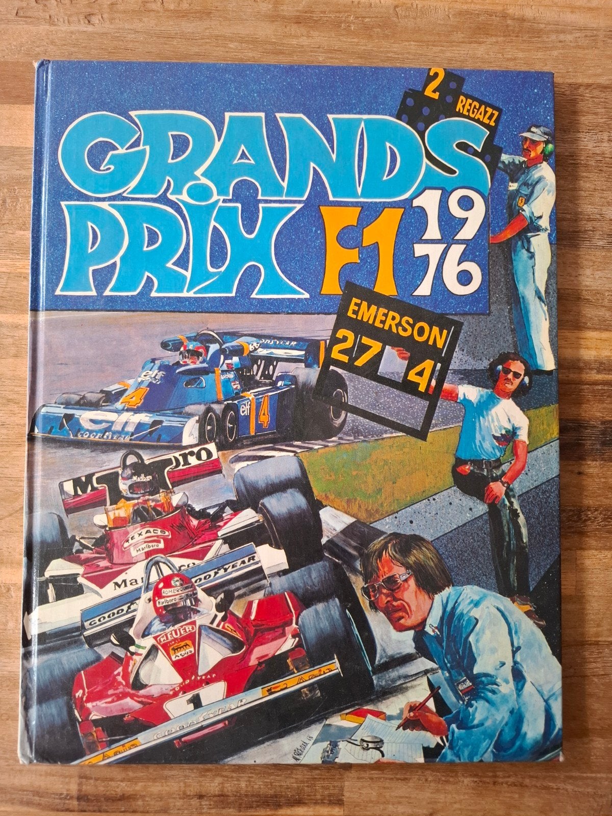 Grand Prix F1 1976 - Stripboek Formule 1, Boeken, Auto's | Boeken, Ophalen of Verzenden, Gelezen, Algemeen, Mario Luinj