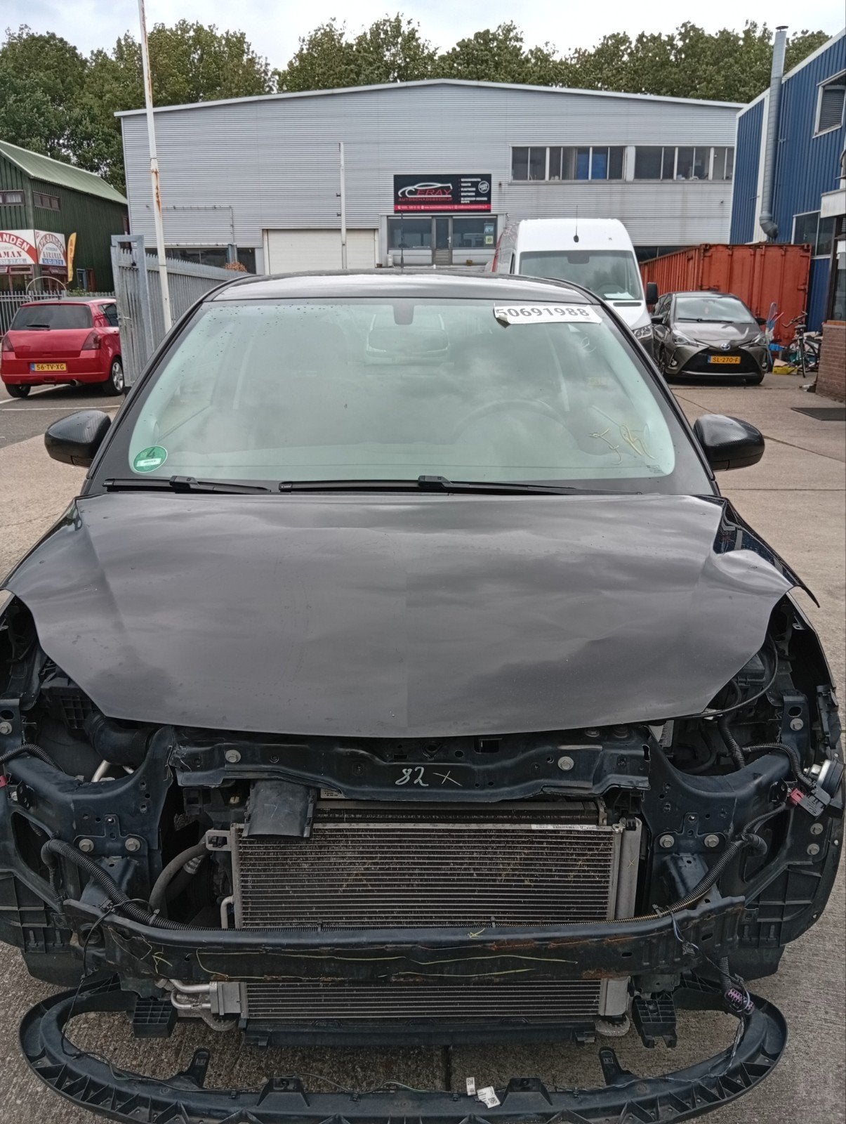 Opel Adam 1.4 2019- Lichte Schadeauto Ecoflex 120 Jahre FULL, Ophalen, Zwart, Benzine