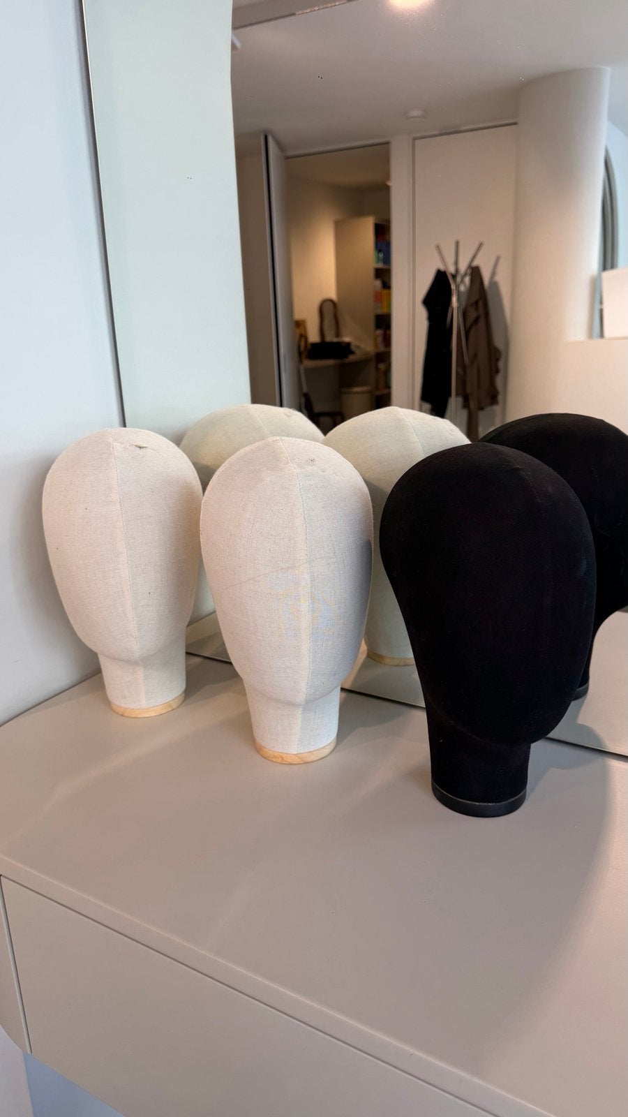 Set van 3 hoofden, mannequin €10 perstuk, Ophalen, Nieuw