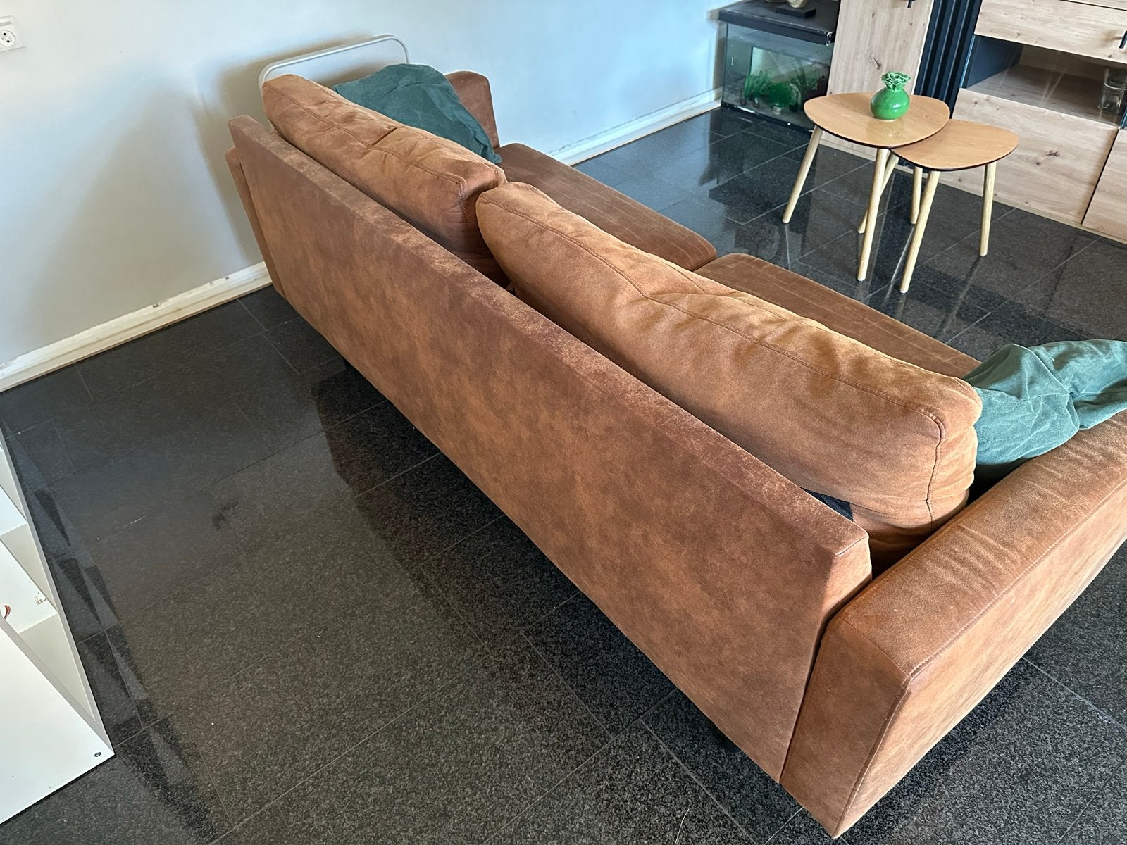 Leen Bakker Bank collin 2.5 zit, Ophalen, Gebruikt, Driepersoons, 75 tot 100 cm