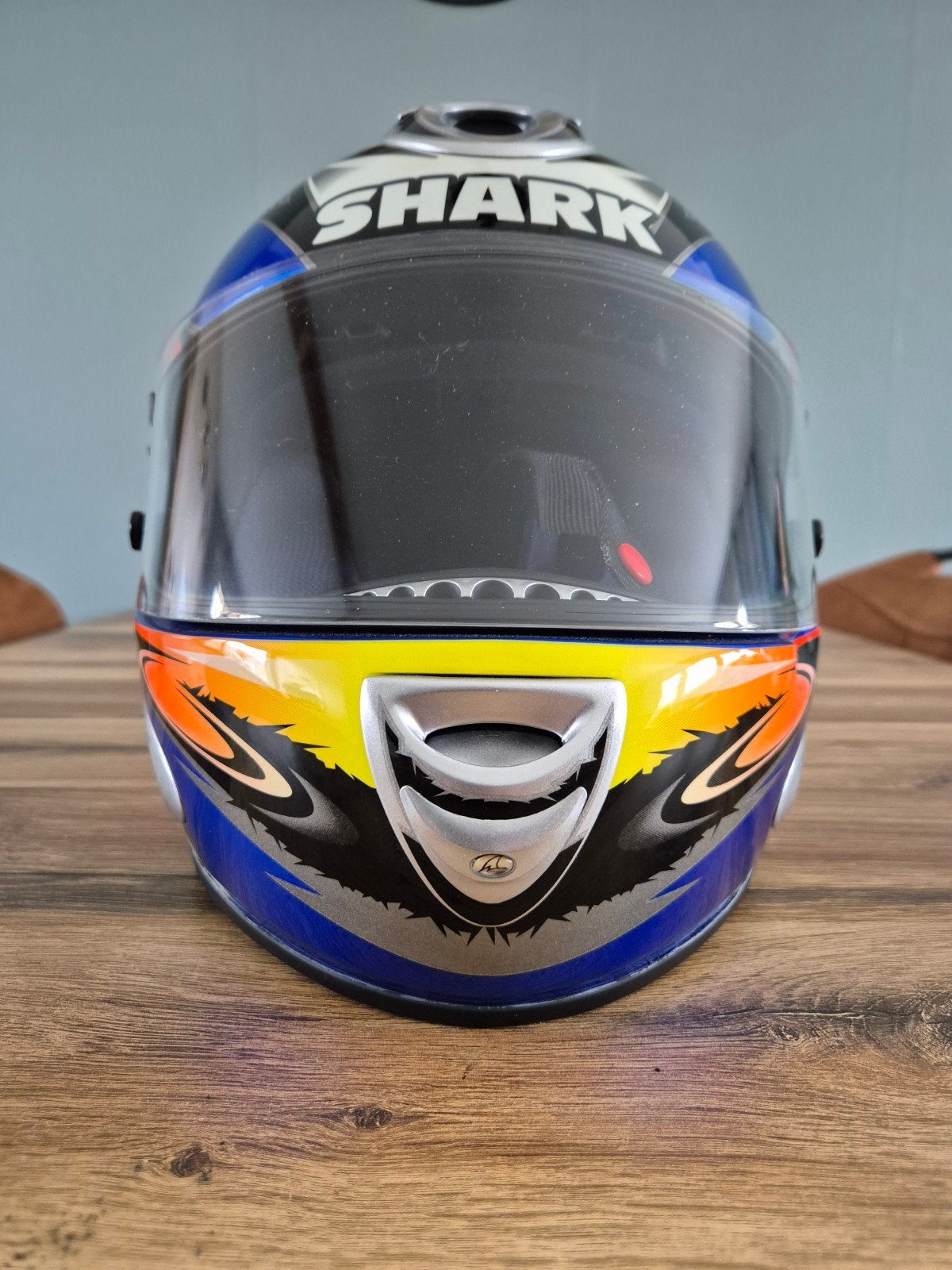 Shark RSR Regis Laconi  motorhelm maat XS/53, Ophalen, XS, Shark, Integraalhelm