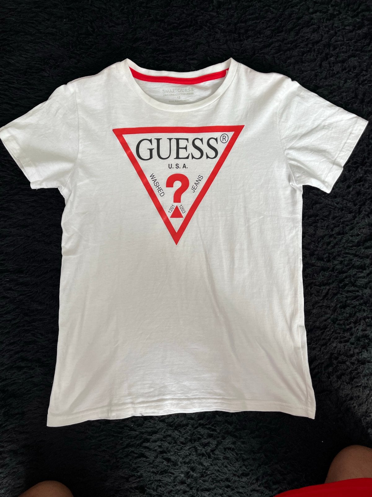 GUESS T-shirt voor jongens - Maat 12, Ophalen of Verzenden, Gebruikt, Jongen