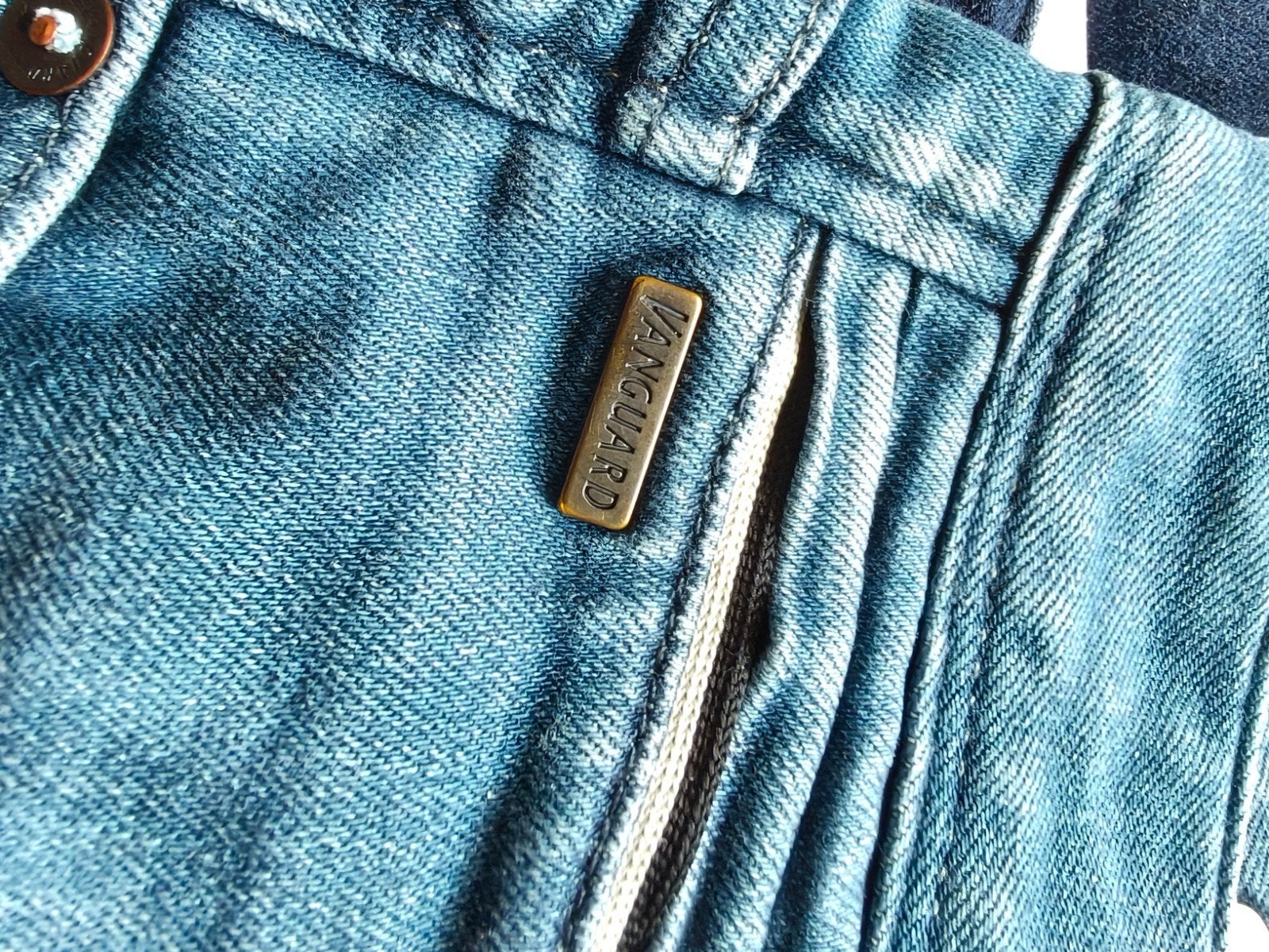 Vanguard spijkerbroeken - 2 stuks, maat 42/34, Blauw, Overige jeansmaten, Ophalen of Verzenden, Zo goed als nieuw