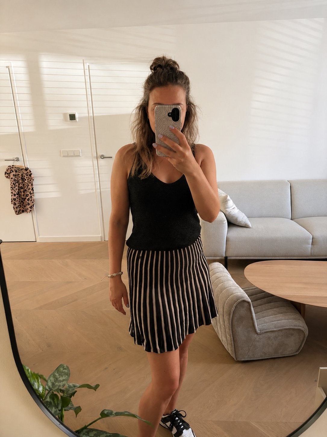 Stijlvol Rokje | melting Stockholm | maat M | A-lijn | zwart, Kleding | Dames, Rokken, Ophalen of Verzenden, Zo goed als nieuw