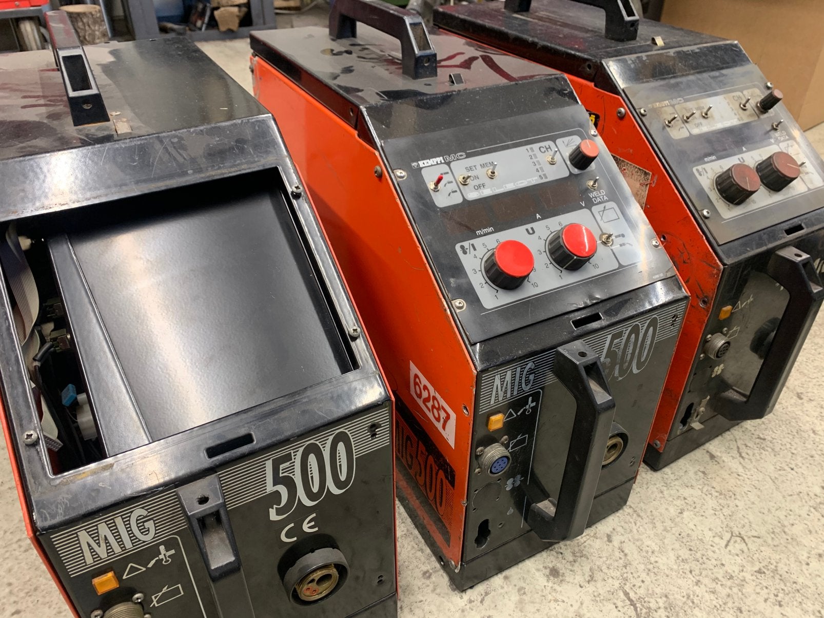 Kemppi Pro mig 500, Ophalen, Gebruikt, 250 ampère of meer, Co2