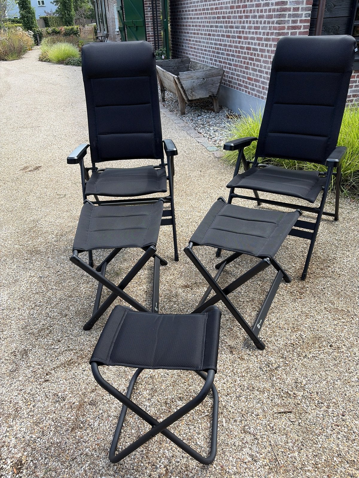 Travellife XL Barletti stoelen, voetenbankjes, visserskrukje, Caravans en Kamperen, Ophalen, Nieuw