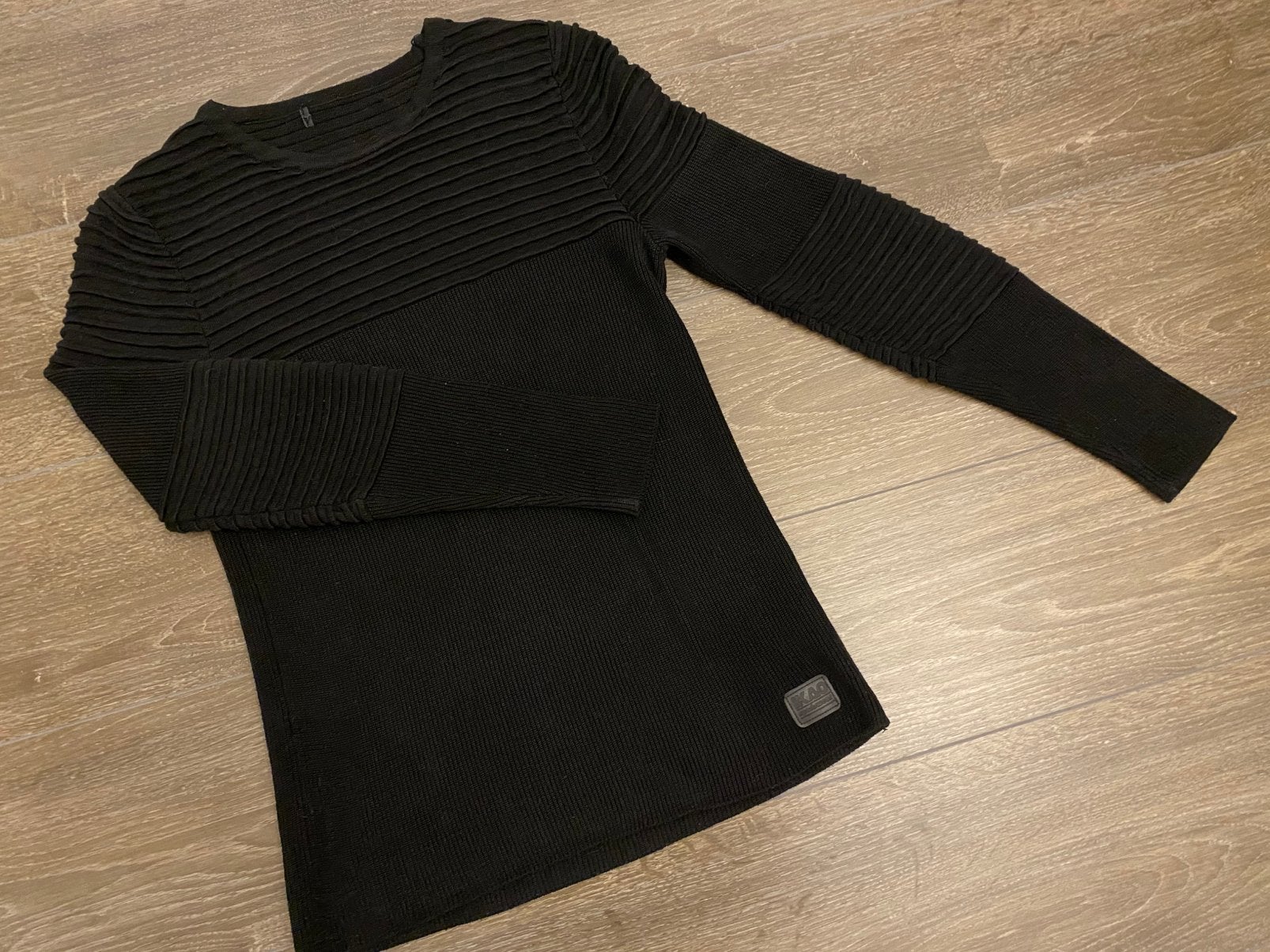 GRATIS Heren pullover trui zwart maat S 46, Ophalen of Verzenden, Zo goed als nieuw, Maat 46 (S) of kleiner, Zwart