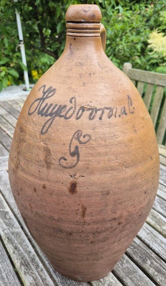Grote antieke gave kruik Huijedoorn a l stadtlohn 18e eeuw, Ophalen of Verzenden