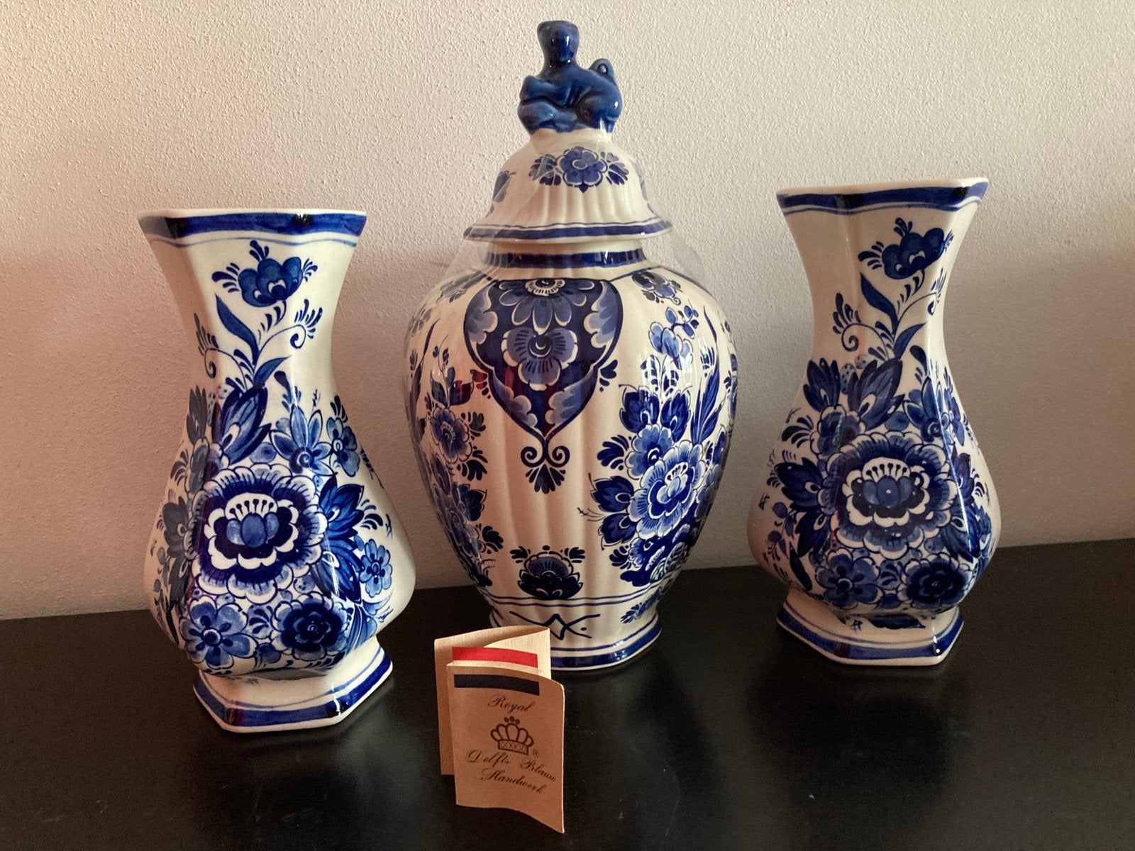 Kaststel Delfts blauw nr 445, met certificaat., Antiek en Kunst, Ophalen