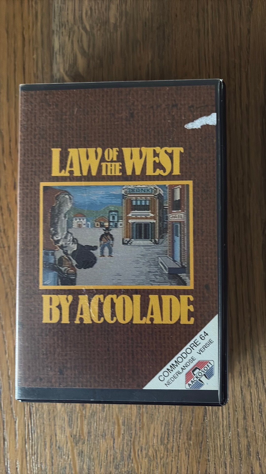 Retro Commodore 64 game: “Law of the West”, Gebruikt, 1 speler, Eén computer, Ophalen of Verzenden