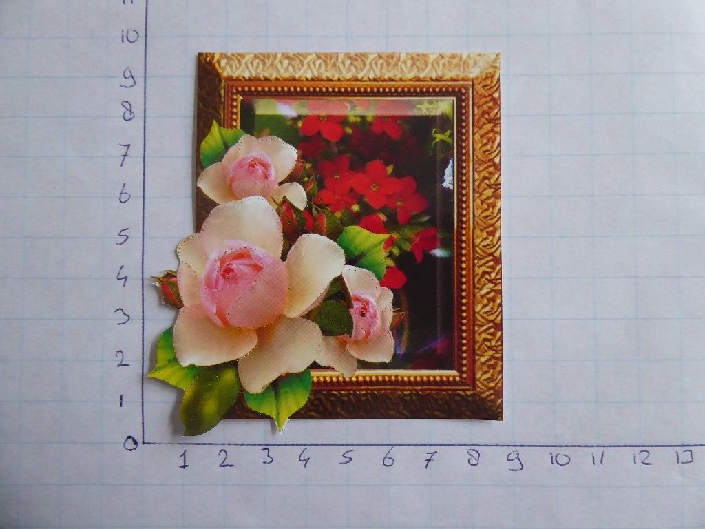 nr. 290 - uitgeknipt 3d plaatje, Ophalen of Verzenden, Nieuw, Overige thema's, Knipvel
