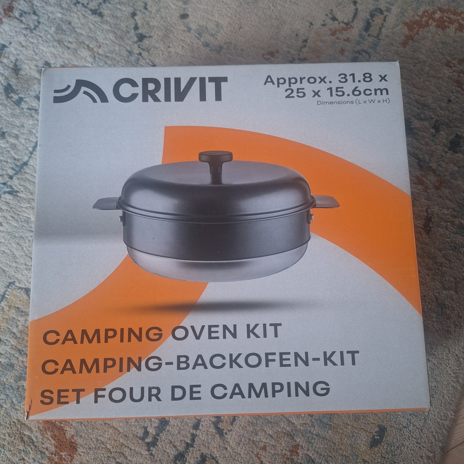 Crivit Camping Oven Kit - Compacte Outdoor Oven, Ophalen, Zo goed als nieuw