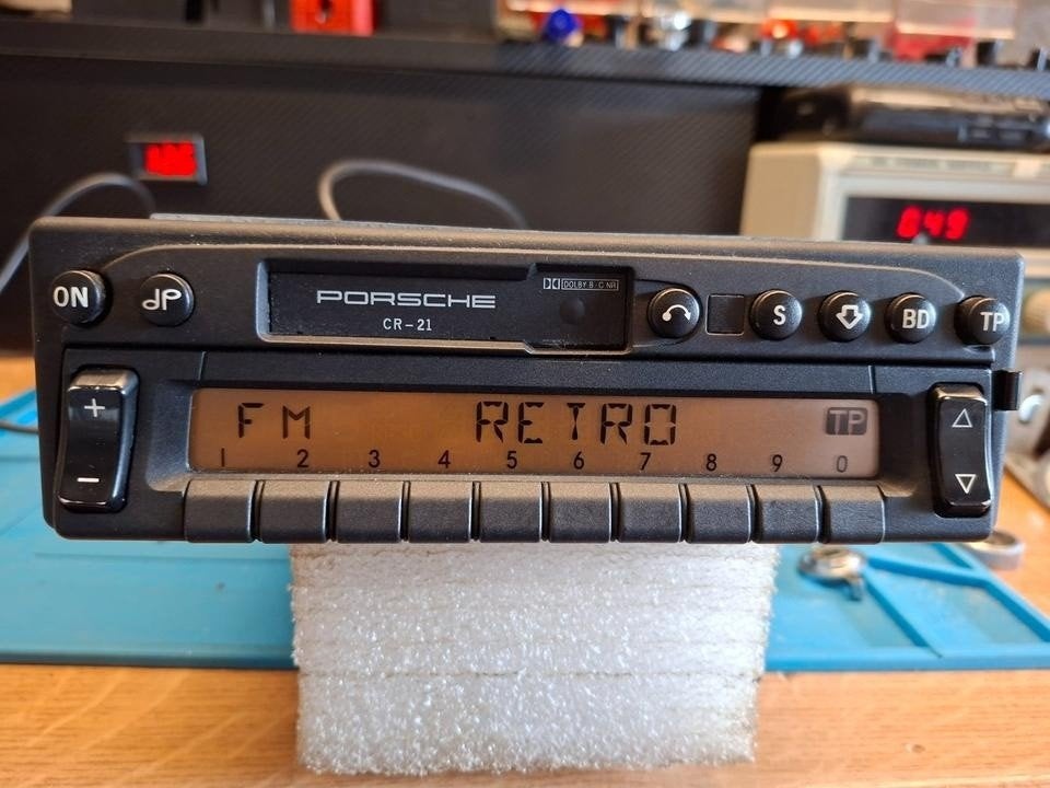 CR-21 Original Porsche Radio Becker, Auto diversen, Autoradio's, Verzenden, Gebruikt