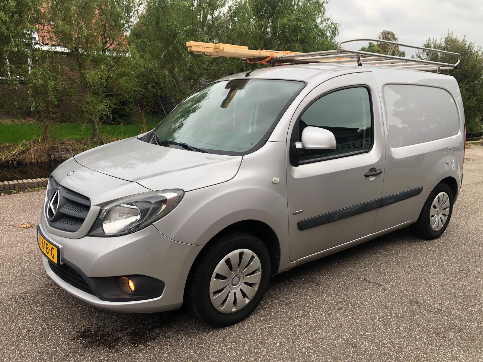 Mercedes-Benz Citan 1.5 CDI 2016 Incl Btw, Auto's, Euro 5, Stof, Zwart, 4 cilinders