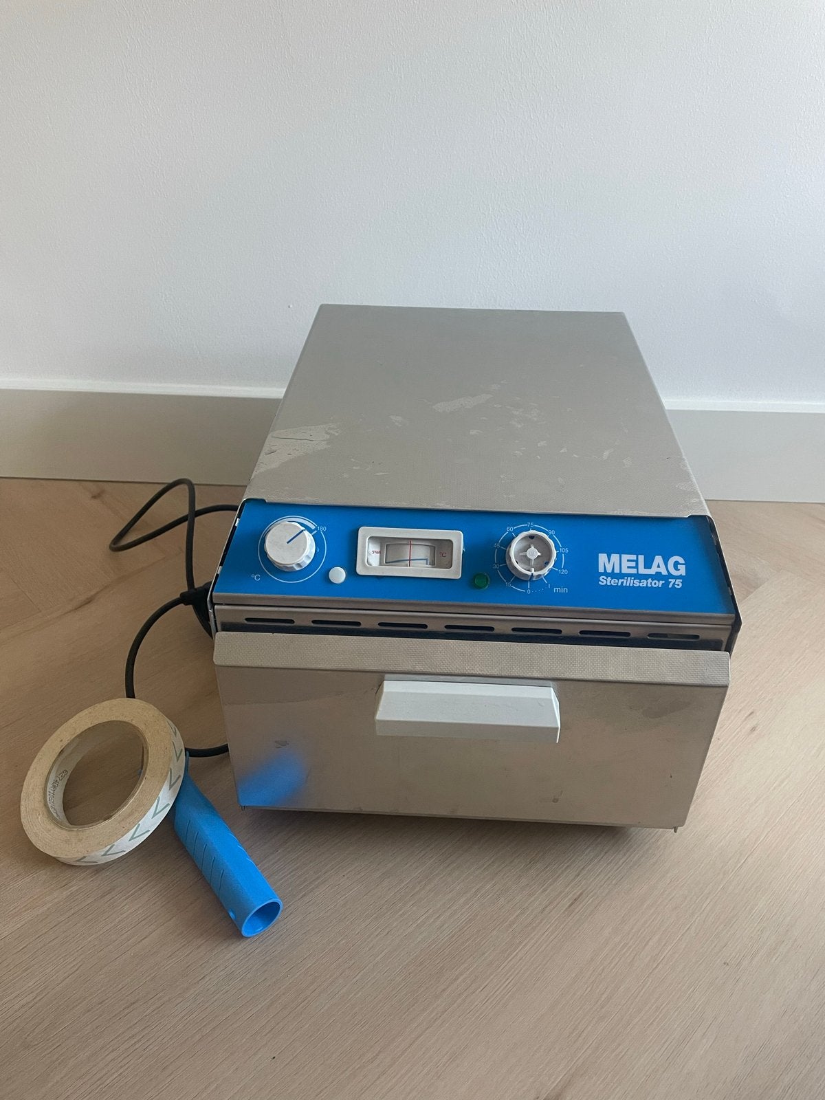 MELAG Sterilisator 75 - Professionele heteluchtoven, Ophalen, Minder dan 45 cm, Hete lucht, Heteluchtoven