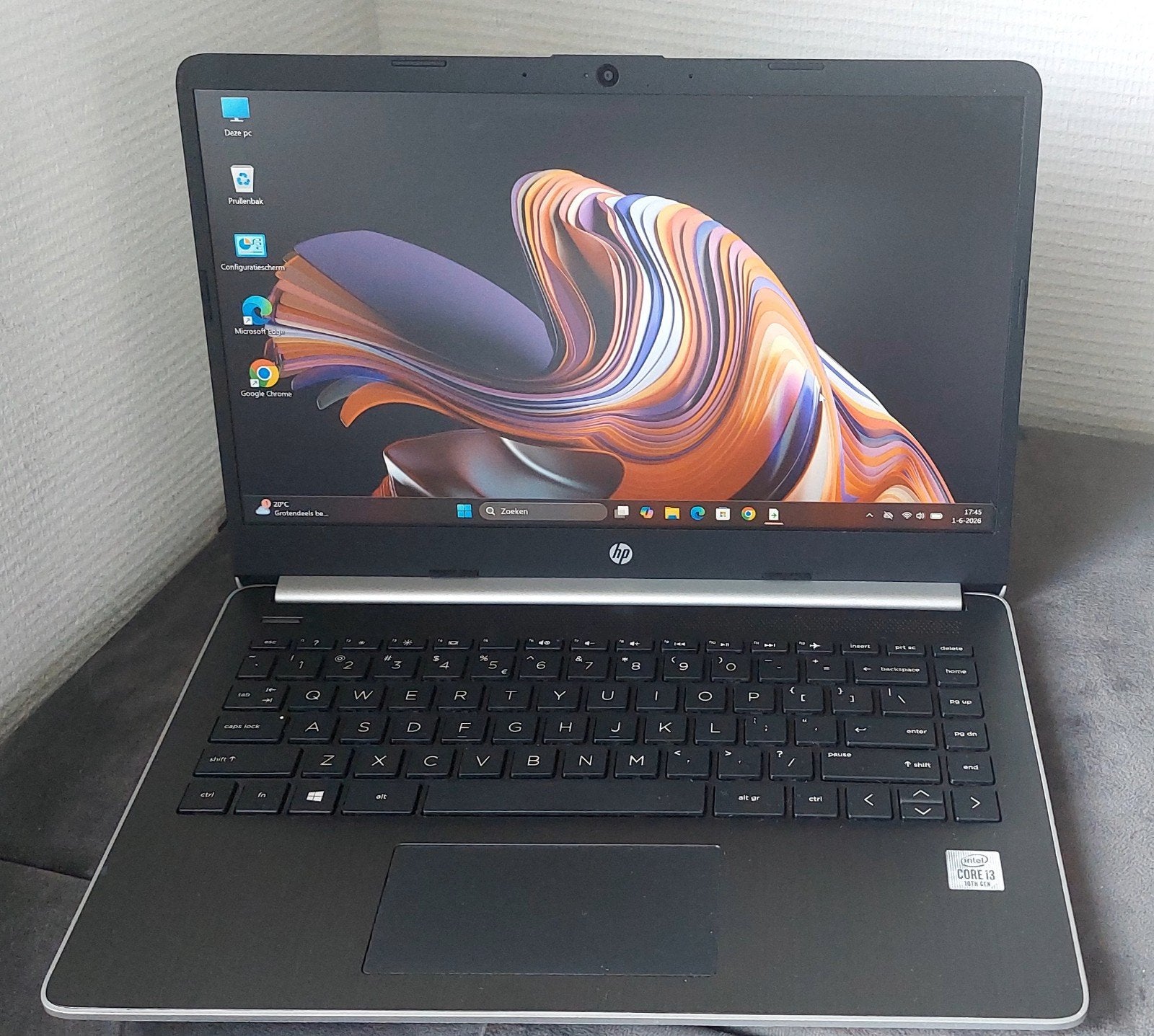 Hp pavilion i3 14 inch 10 de generatie, Computers en Software, Windows Laptops, 2 tot 3 Ghz, Qwerty, 8 GB, 14 inch