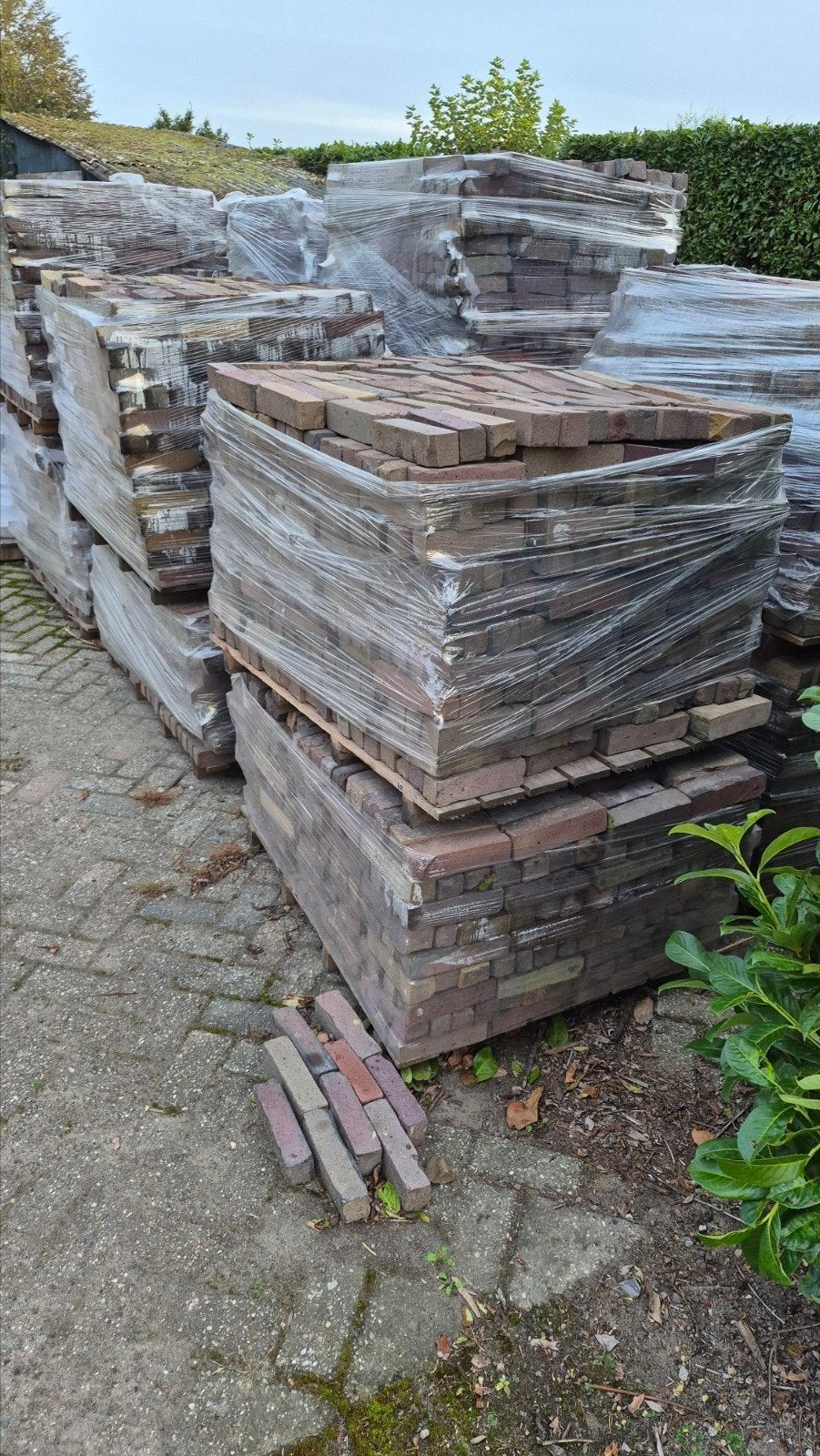 #WAALTJES# GEBAKKEN VIJFDUIMERS, Tuin en Terras, Ophalen of Verzenden, Overige materialen, Klinkers
