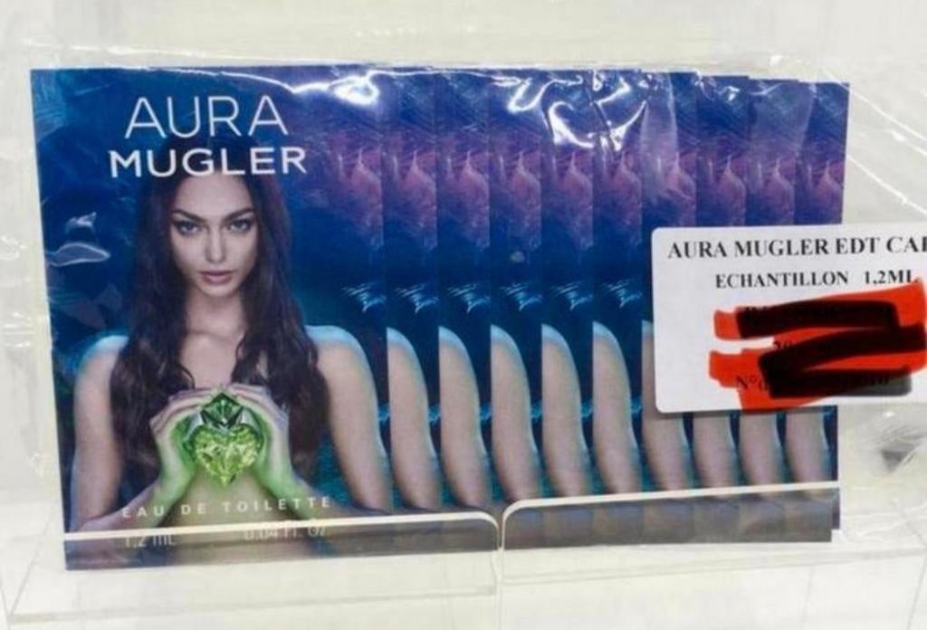 10 proefjes Aura 1,2 ml Eau de Toilette Thierry Mugler, Verzenden, Nieuw